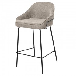 TABURETE TAPIZADO ARNY-LOUIS