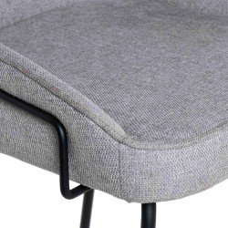 TABURETE TAPIZADO ARNY-LOUIS