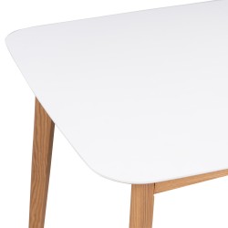 MESA EXTENSIBLE ENMA-KENNA DE ESTILO NORDICO