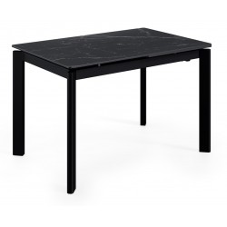 MESA EXTENSIBLE CONSTANCE CON TAPA DE PORCELÁNICO