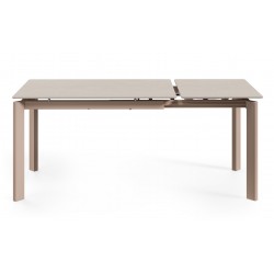 MESA EXTENSIBLE CONSTANCE CON TAPA DE PORCELÁNICO