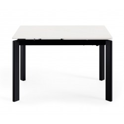 MESA EXTENSIBLE CONSTANCE CON TAPA DE PORCELÁNICO