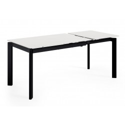 MESA EXTENSIBLE CONSTANCE CON TAPA DE PORCELÁNICO