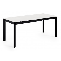 MESA EXTENSIBLE CONSTANCE CON TAPA DE PORCELÁNICO