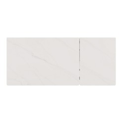 MESA EXTENSIBLE CONSTANCE CON TAPA DE PORCELÁNICO