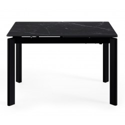 MESA EXTENSIBLE CONSTANCE CON TAPA DE PORCELÁNICO