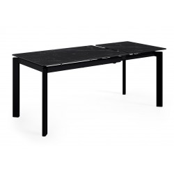 MESA EXTENSIBLE CONSTANCE CON TAPA DE PORCELÁNICO