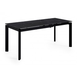 MESA EXTENSIBLE CONSTANCE CON TAPA DE PORCELÁNICO