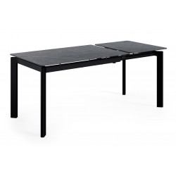MESA EXTENSIBLE CONSTANCE CON TAPA DE PORCELÁNICO