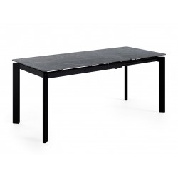 MESA EXTENSIBLE CONSTANCE CON TAPA DE PORCELÁNICO