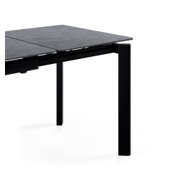 MESA EXTENSIBLE CONSTANCE CON TAPA DE PORCELÁNICO