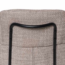 SILLA GIRATORIA JANICE DE TAPIZADO SUAVE