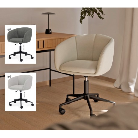 SILLA DE OFICINA ARIZONA GIRATORIA CON RUEDAS