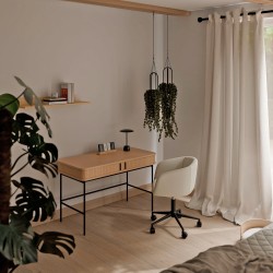 SILLA DE OFICINA ARIZONA GIRATORIA CON RUEDAS