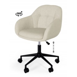 SILLA DE OFICINA CANTERBURY GIRATORIA Y ERGONÓMICA