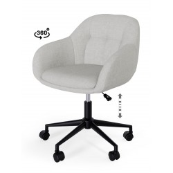 SILLA DE OFICINA CANTERBURY GIRATORIA Y ERGONÓMICA