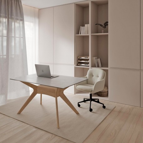 MESA ELOISE 160CM. DE PORCELANICO