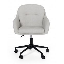 SILLA DE OFICINA ONTARIO CON RUEDAS Y ALTURA AJUSTABLE