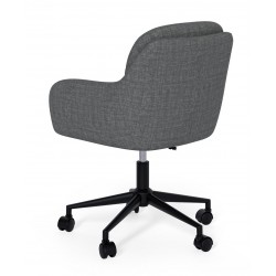 SILLA DE OFICINA ONTARIO CON RUEDAS Y ALTURA AJUSTABLE