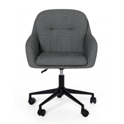 SILLA DE OFICINA ONTARIO CON RUEDAS Y ALTURA AJUSTABLE