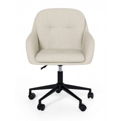 SILLA DE OFICINA ONTARIO CON RUEDAS Y ALTURA AJUSTABLE