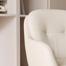 SILLA DE OFICINA ONTARIO CON RUEDAS Y ALTURA AJUSTABLE