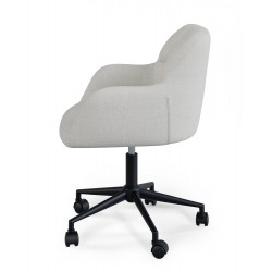 SILLA DE OFICINA STANFORD TAPIZADA AJUSTABLE