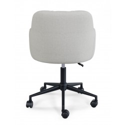 SILLA DE OFICINA STANFORD TAPIZADA AJUSTABLE