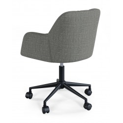 SILLA DE OFICINA STANFORD TAPIZADA AJUSTABLE