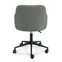 SILLA DE OFICINA STANFORD TAPIZADA AJUSTABLE