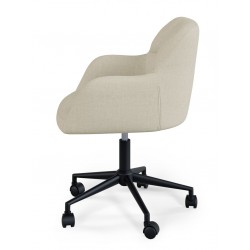 SILLA DE OFICINA STANFORD TAPIZADA AJUSTABLE