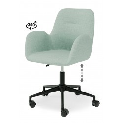 SILLA DE OFICINA IRVINE TAPIZADA CON ALTURA AJUSTABLE