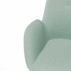 SILLA DE OFICINA IRVINE TAPIZADA CON ALTURA AJUSTABLE