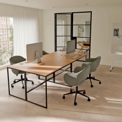 SILLA DE OFICINA TALLIN CON RESPALDO ENVOLVENTE