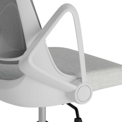 SILLA DE OFICINA SIRACUSA ERGONÓMICA CON RESPALDO DE MALLA