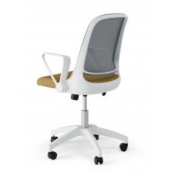 SILLA DE OFICINA SIRACUSA ERGONÓMICA CON RESPALDO DE MALLA