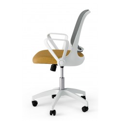 SILLA DE OFICINA SIRACUSA ERGONÓMICA CON RESPALDO DE MALLA
