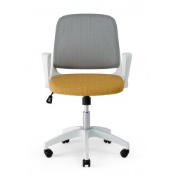 SILLA DE OFICINA SIRACUSA ERGONÓMICA CON RESPALDO DE MALLA