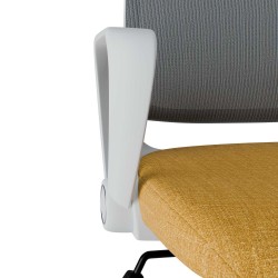 SILLA DE OFICINA SIRACUSA ERGONÓMICA CON RESPALDO DE MALLA