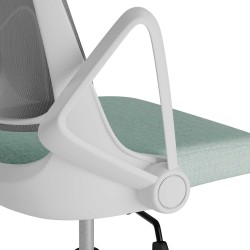 SILLA DE OFICINA SIRACUSA ERGONÓMICA CON RESPALDO DE MALLA