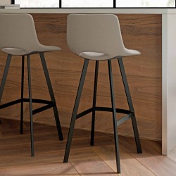 TABURETE TAPIZADO CLARK-ASTON