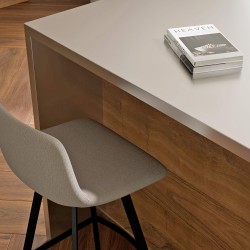 TABURETE TAPIZADO CLARK-ASTON