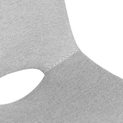 SILLA TAPIZADA BRIANA CON PATAS DE METAL