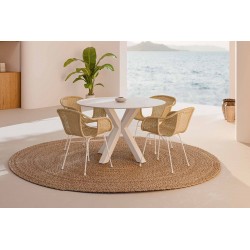 MESA DE COMEDOR FIORELLA DE PORCELANICO