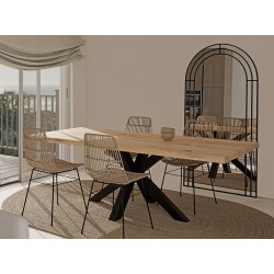 SILLA LIONA DE RATAN TRENZADO