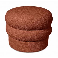 PUFF REDONDO ELLIOT DE TEXTURA SUAVE