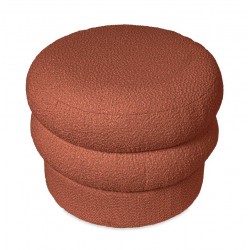 PUFF REDONDO ELLIOT DE TEXTURA SUAVE