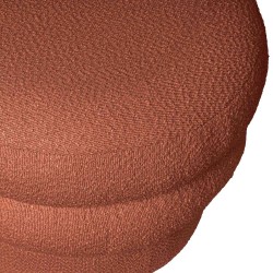 PUFF REDONDO ELLIOT DE TEXTURA SUAVE