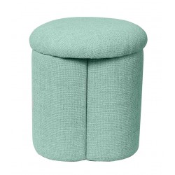 PUFF TAPIZADO LYAN EN COLORES NATURALES