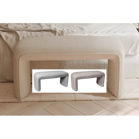 BANQUETA TAPIZADA CATANIA DE DISEÑO ELEGANTE